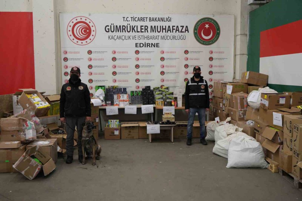 Kapıkule’de Operasyon: Milyonlarca Liralık Kaçak Eşya ve Uyuşturucu Ele Geçirildi