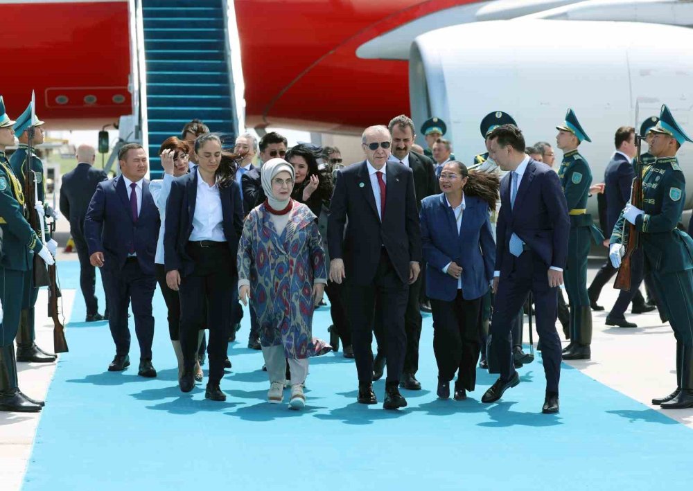 Türkistan’da Kritik Zirve Günü.. Erdoğan Liderlerle Yoğun Temaslarda Bulundu!