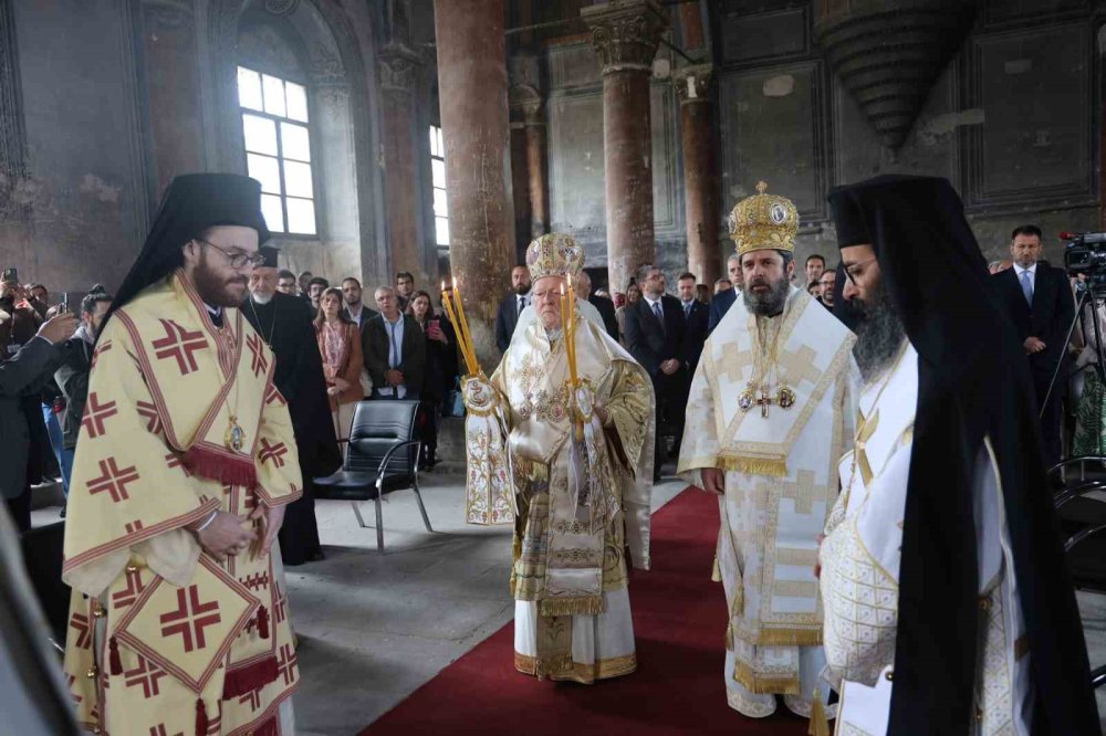 Nevşehir’de Tarihi Ayin.. Patrik Bartholomeos’tan Kurban Bayramı Mesajı!
