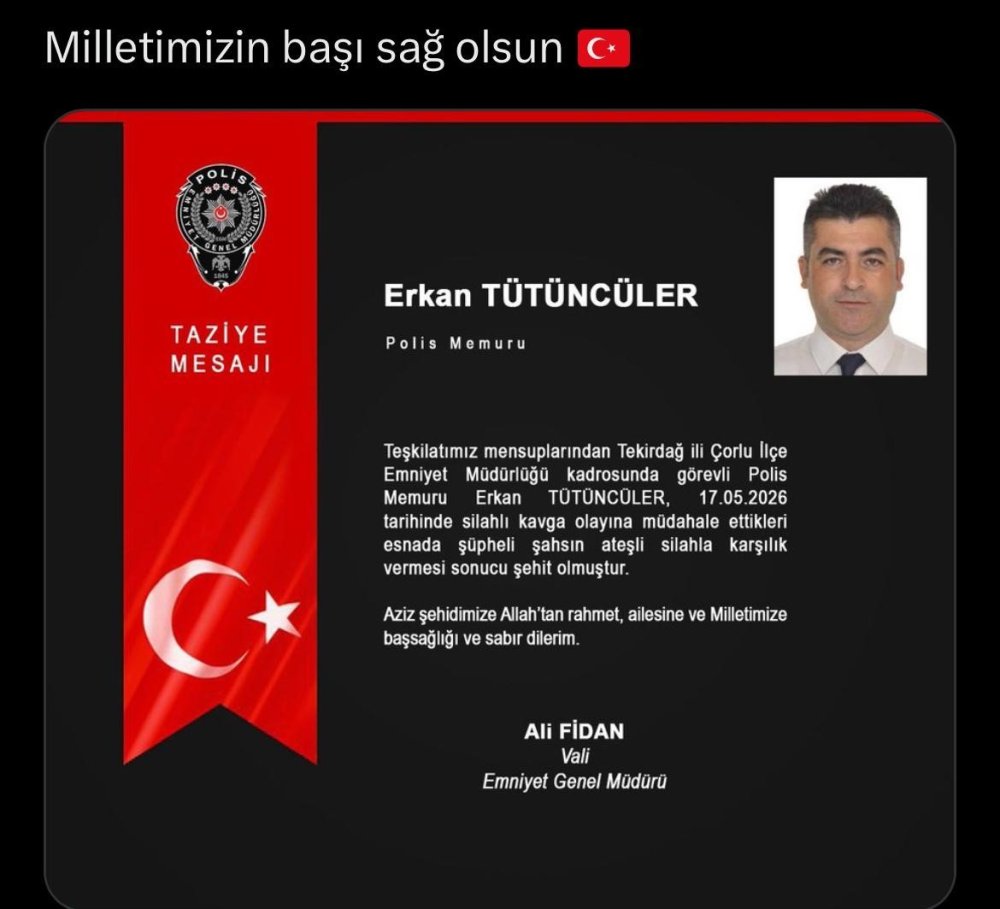 Tekirdağ Çorlu’da Polislere Saldırı.. Saldırının Ardından Kritik Detaylar Ortaya Çıktı!