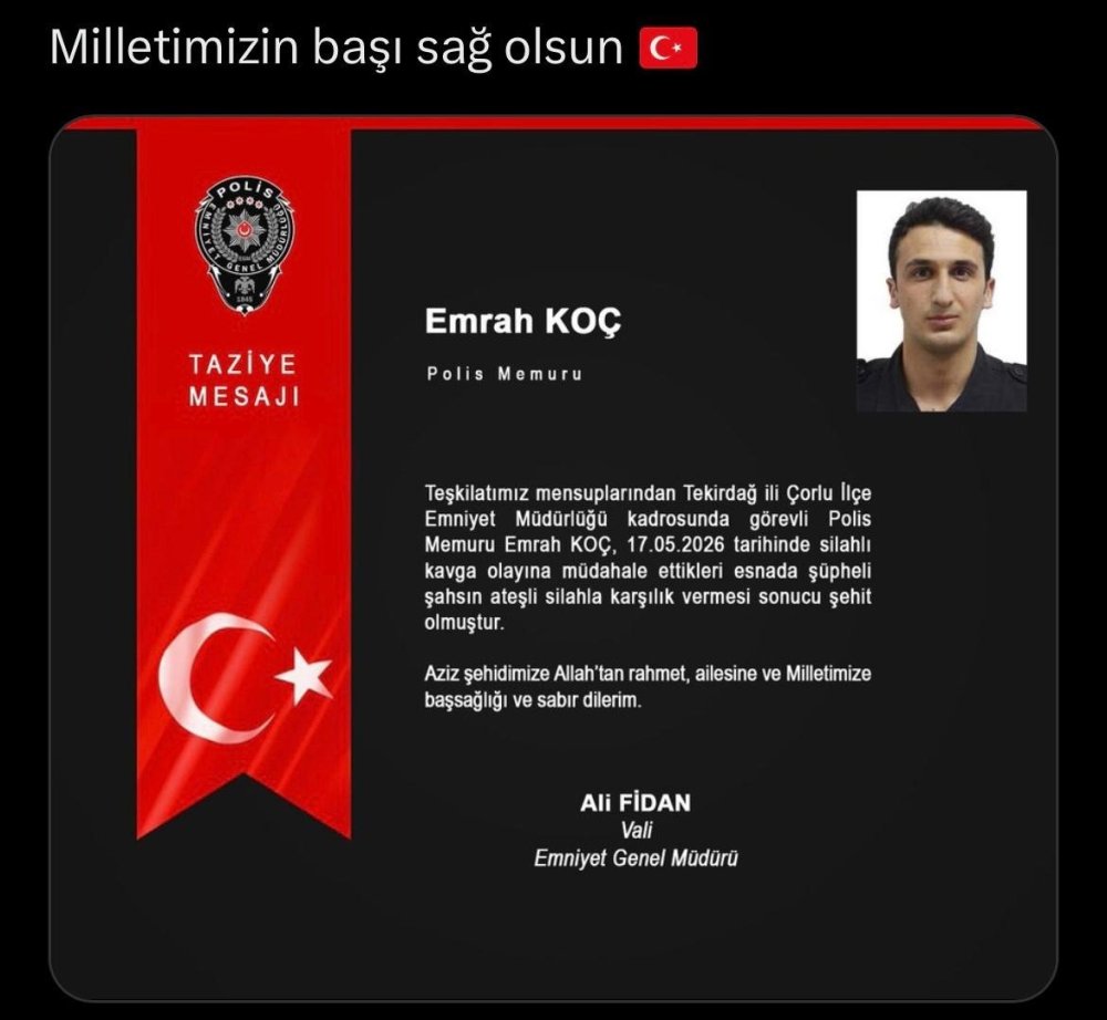Tekirdağ Çorlu’da Polislere Saldırı.. Saldırının Ardından Kritik Detaylar Ortaya Çıktı!