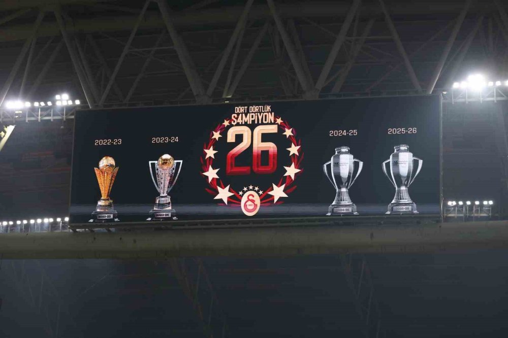Galatasaray’dan 4 Yıllık Hegemonya.. Süper Lig’de 26. Şampiyonluk Geldi!
