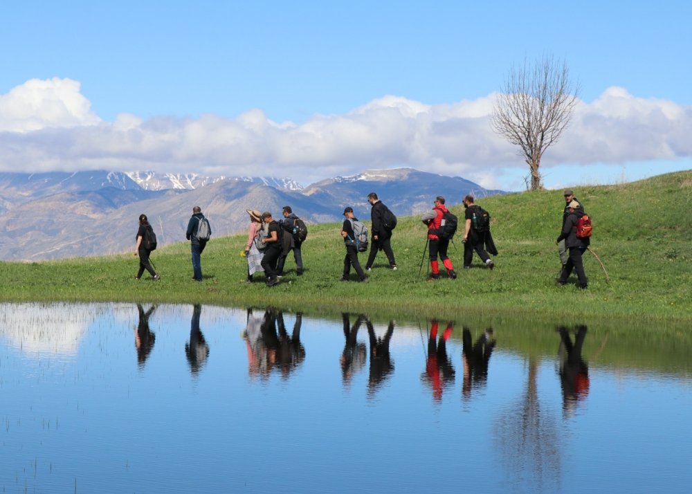 Oltu Yürüyüş Grubu'ndan Doğanın Kalbinde 22 Kilometrelik Parkur