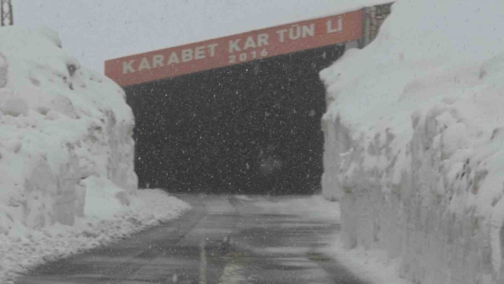 Van’ın Yüksek Kesimlerde Kar Yağışı Etkili Oldu