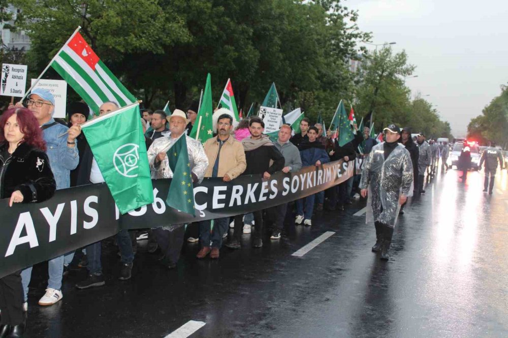 Çerkes Soykırımının 162. Yıldönümü Anıldı