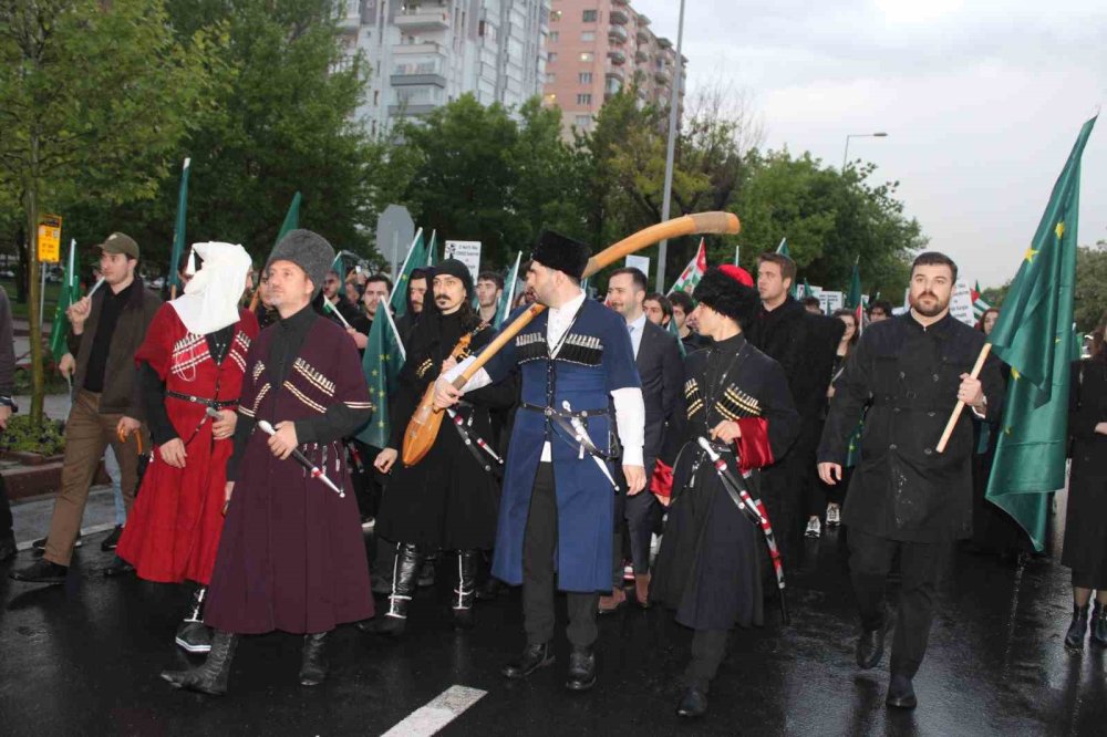 Çerkes Soykırımının 162. Yıldönümü Anıldı