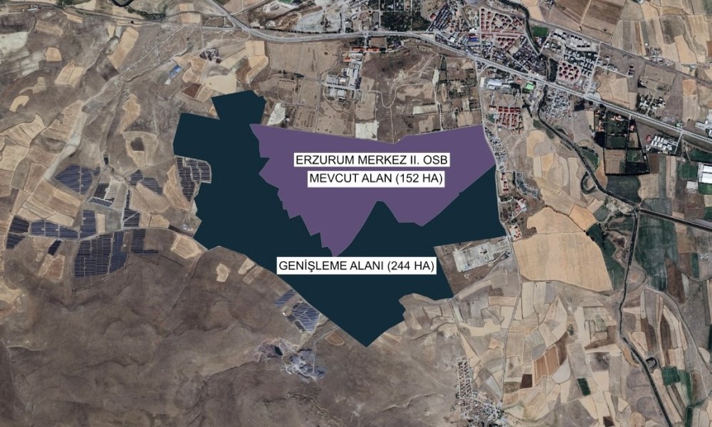 Erzurum Merkez II OSB’de Yeni Dönem.. 244 Hektarlık Genişleme Süreci Başladı!