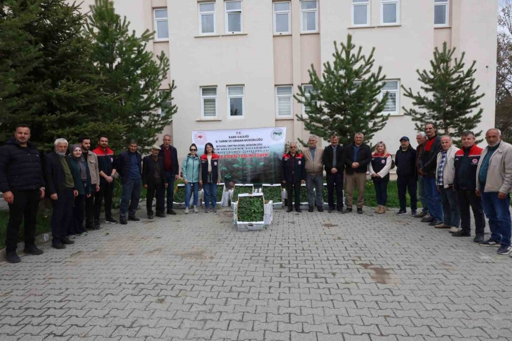 Kars’ta TAKE Projesiyle Sebze Üretimine Destek.. Binlerce Fide Toprakla Buluştu!