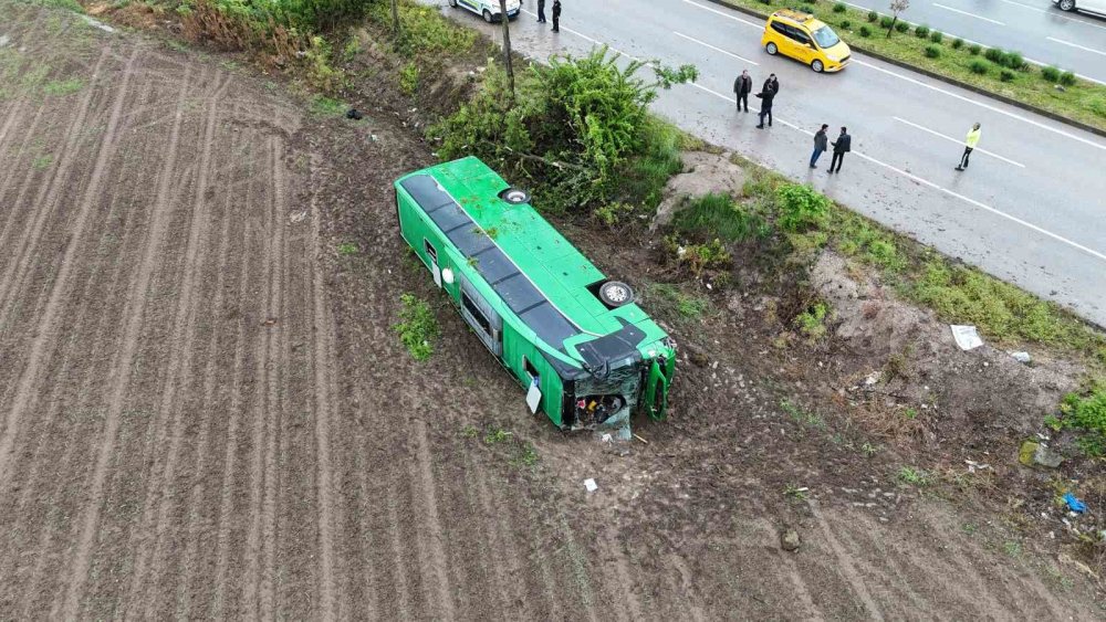 Çanakkale’de Tur Otobüsü Devrildi: 46 Yaralı