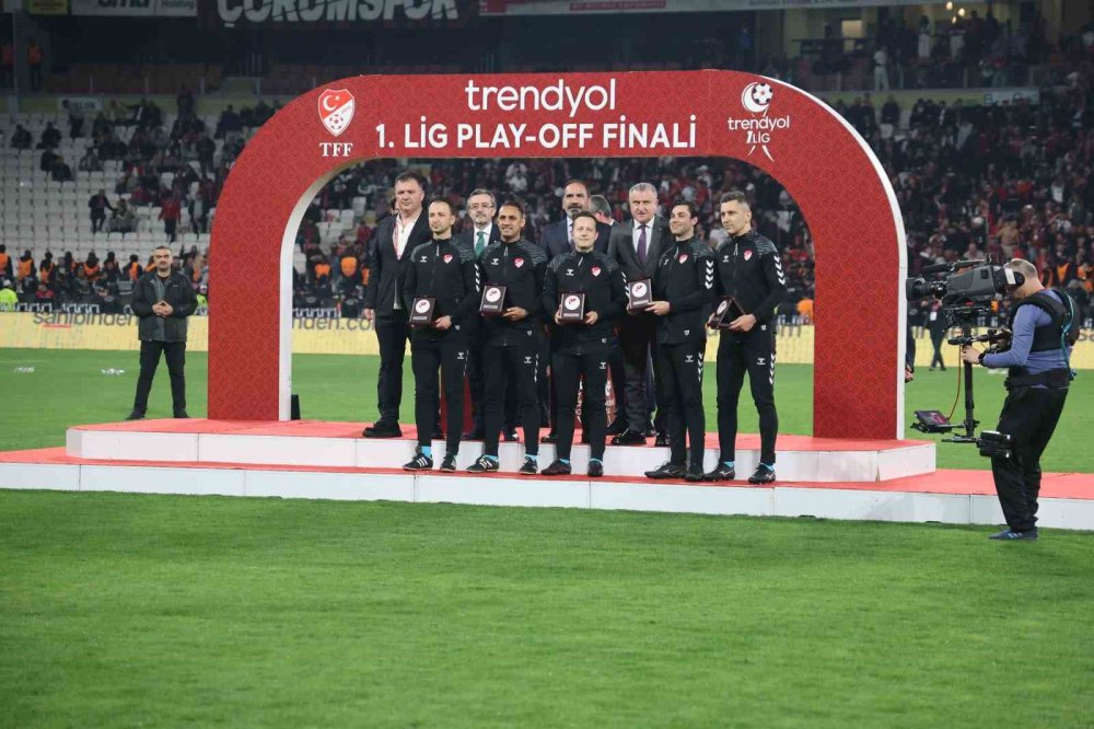 Trendyol 1. Lig Play-off Şampiyonu Çorum Fk Kupasına Kavuştu