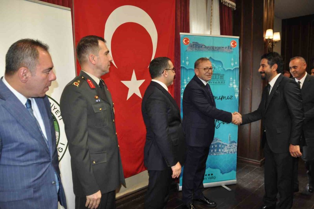 Kars’ta Bayramlaşma Programı.. Protokol Polis Evi’nde Bir Araya Geldi!