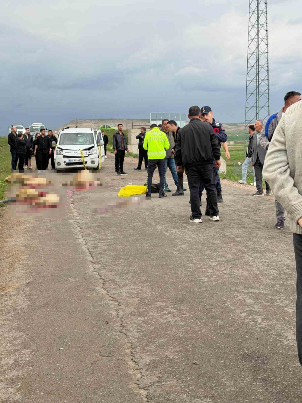 Sivas’ta Feci Kaza.. Koyun Sürüsüne Dalan Araçta Çoban Yaşamını Yitirdi!
