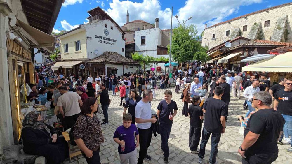 Bayramın Son Gününde Safranbolu’da Ziyaretçi Yoğunluğu