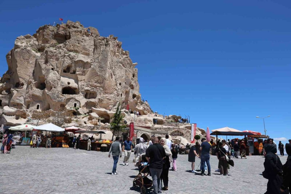 Kapadokya’da Bayram Yoğunluğu Son Günde De Devam Etti