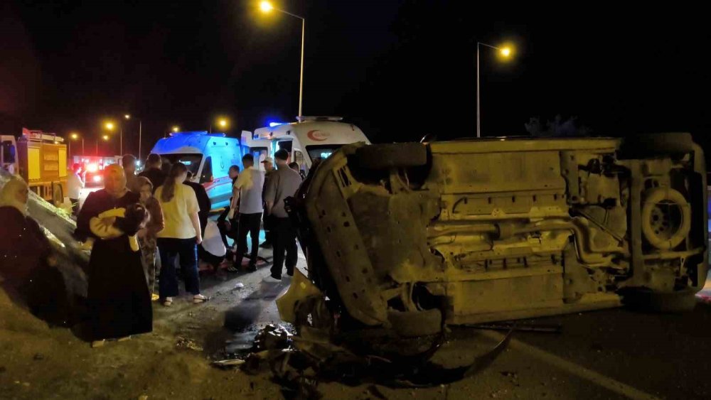 Batman’da Düğün Dönüşü Kaza: 6 Yaralı