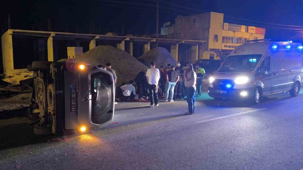 Batman’da Düğün Dönüşü Kaza: 6 Yaralı