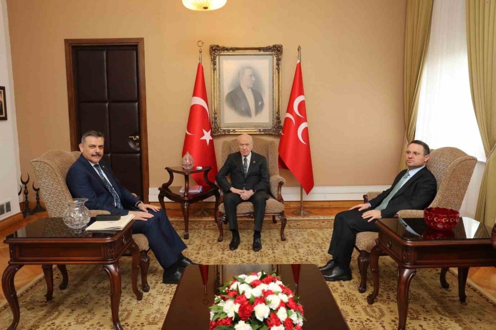 CHP Tartışmalarının Ardından Kritik Ziyaret.. İki Bakan Bahçeli ile Görüştü!