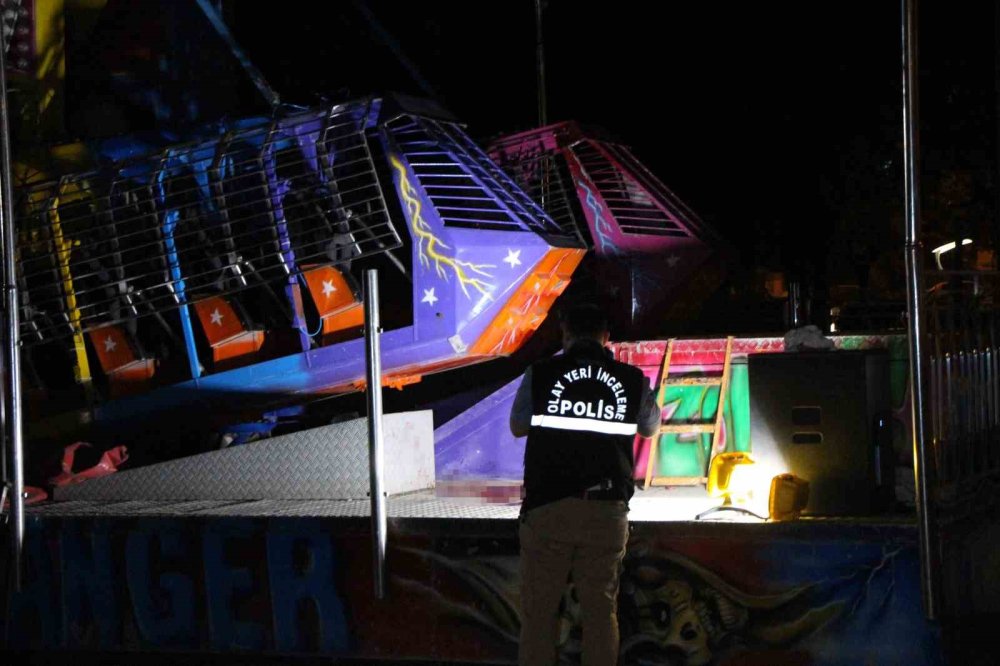 Amasya'da Lunaparkta Feci Kaza.. 20 Yaşındaki Çalışan Yaşamını Yitirdi!