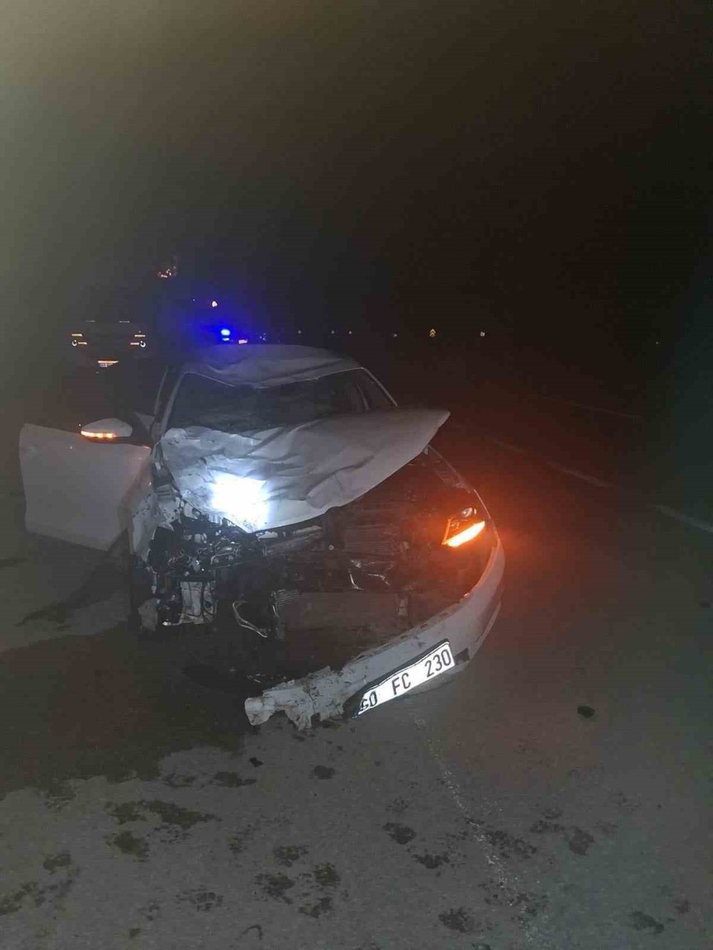 Tokat’ta Otomobil Motosiklete Çarptı: 2 Ölü, 1 Yaralı