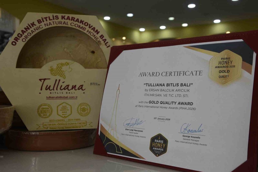 Bitlis Balı Uluslararası Yarışmada 4’üncü Kez Zirvede