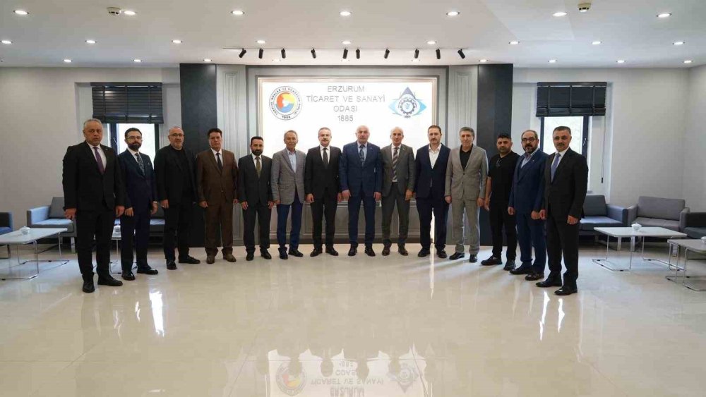 Duhok ve IKBY Heyeti Erzurum’da.. Ticaret, Turizm ve Lojistik İş Birliği Masada!