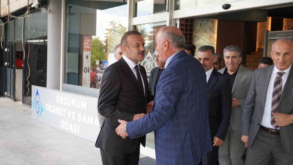 Duhok ve IKBY Heyeti Erzurum’da.. Ticaret, Turizm ve Lojistik İş Birliği Masada!