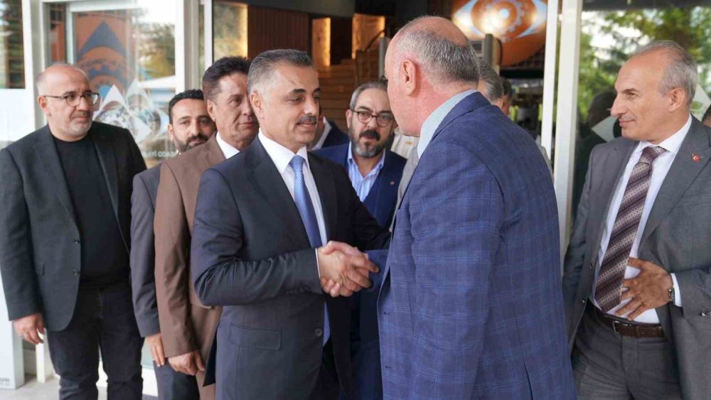 Duhok ve IKBY Heyeti Erzurum’da.. Ticaret, Turizm ve Lojistik İş Birliği Masada!