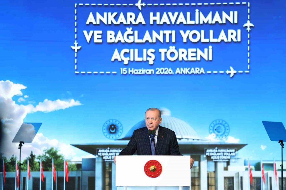 Ankara Havalimanı Açıldı.. Erdoğan, “Türkiye Küresel Çekim Merkezi” Haline Geliyor!