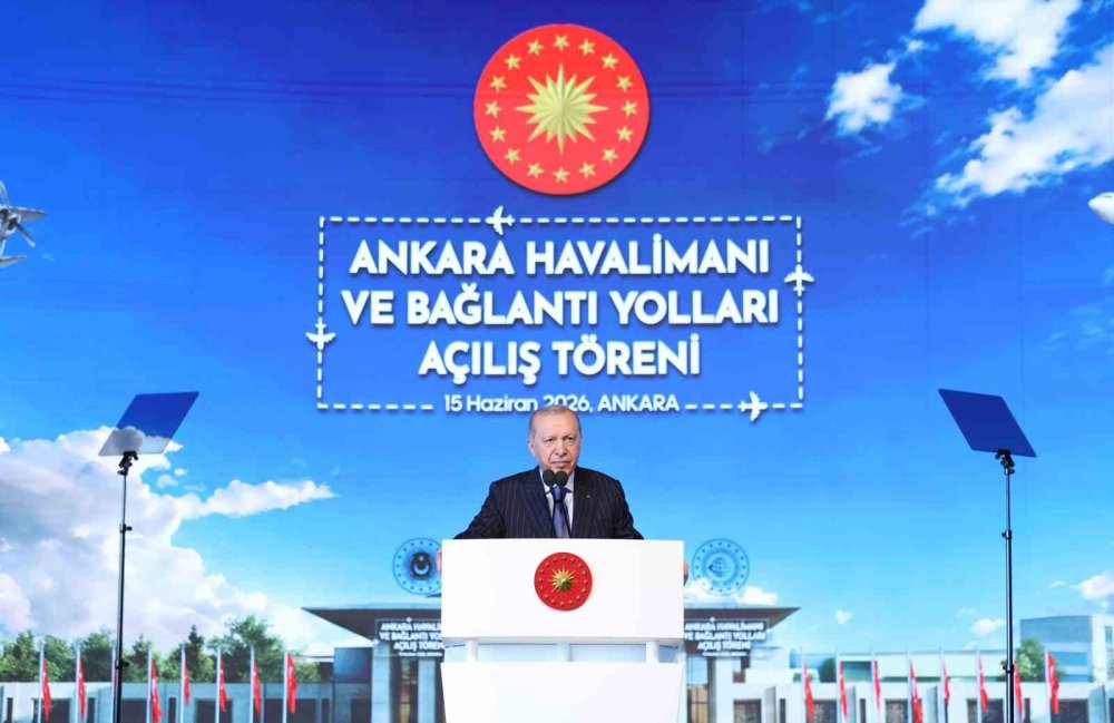 Ankara Havalimanı Açıldı.. Erdoğan, “Türkiye Küresel Çekim Merkezi” Haline Geliyor!