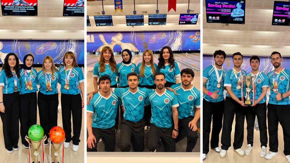 Atatürk Üniversitesi Bowlingde Türkiye’nin Zirvesine Adını Yazdırdı