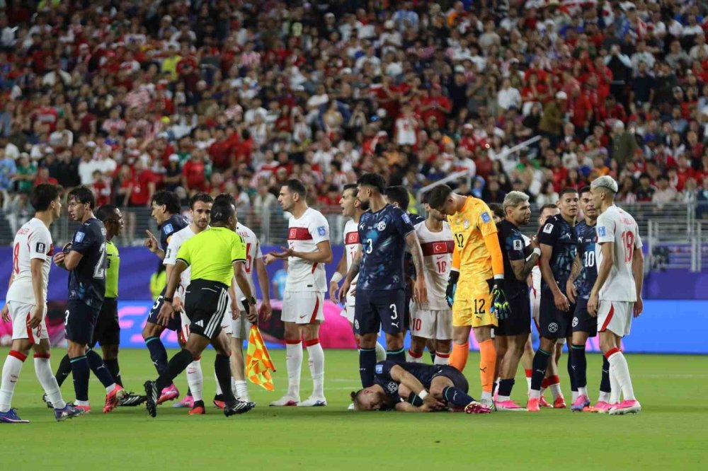 2026 Fıfa Dünya Kupası: Türkiye: 0 - Paraguay: 1 (i̇lk Yarı)