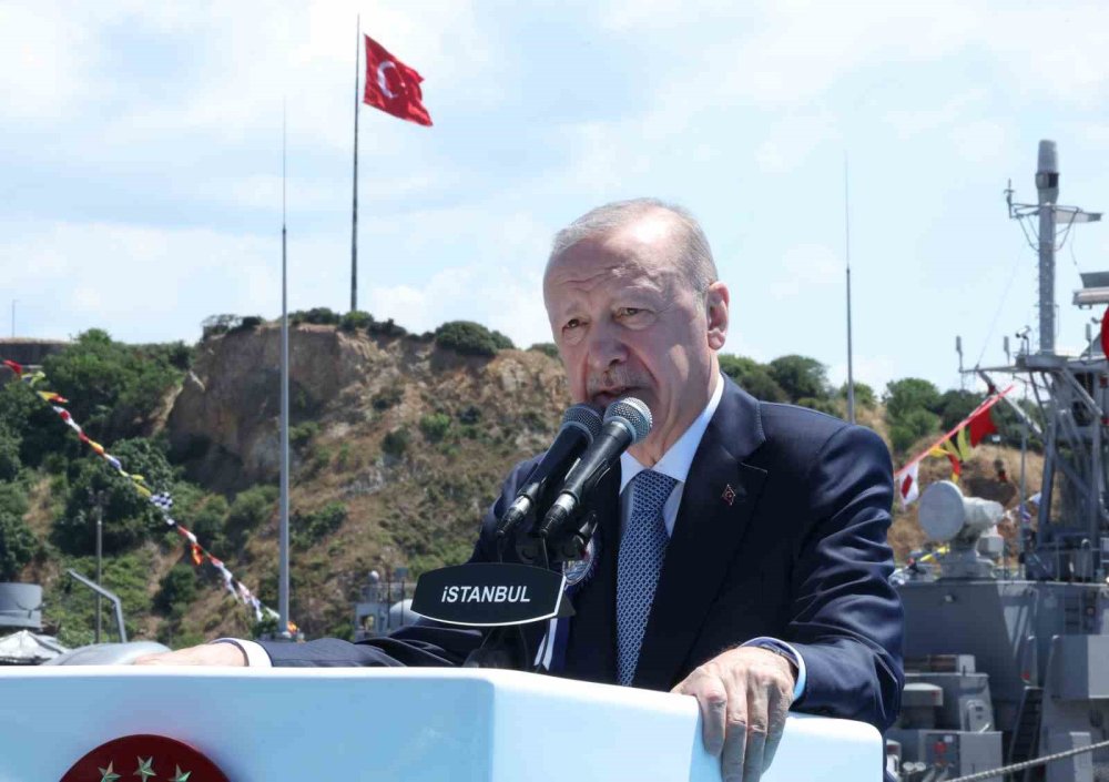 Türkiye Savunmada Yeni Eşiği Aştı.. Erdoğan'dan İhracat ve Gemi Sanayii Vurgusu!