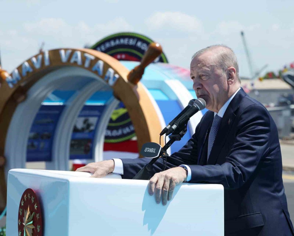Türkiye Savunmada Yeni Eşiği Aştı.. Erdoğan'dan İhracat ve Gemi Sanayii Vurgusu!