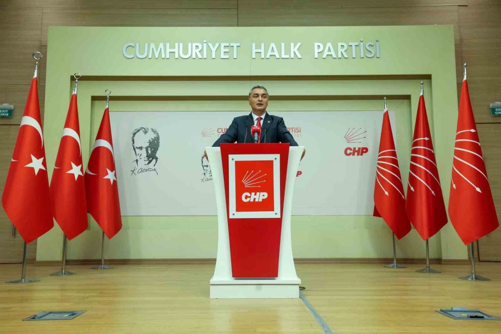 CHP Sözcüsü Sarı’dan Açıklama.. İlçe ve İl Kongreleri İçin Takvim Hazırlanıyor!