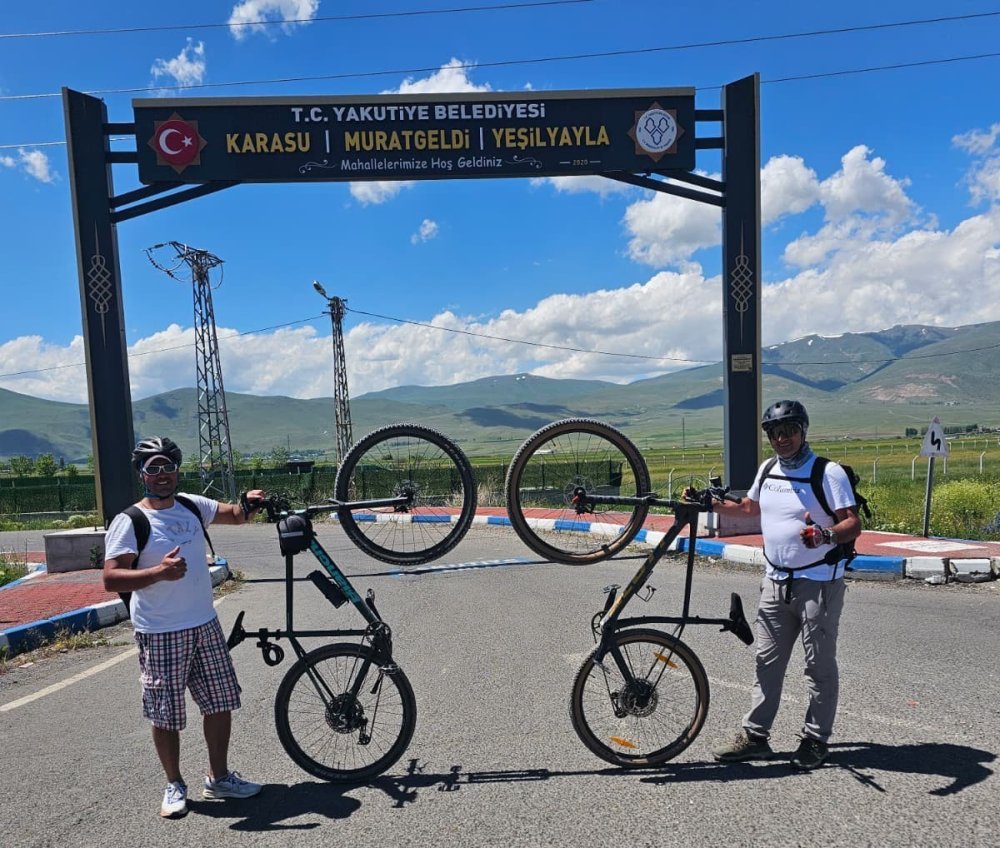 Erzurum'un Bisiklet Tutkunları Yeni Rotalar Keşfediyor.. Pedallar Maceraya Dönüyor!