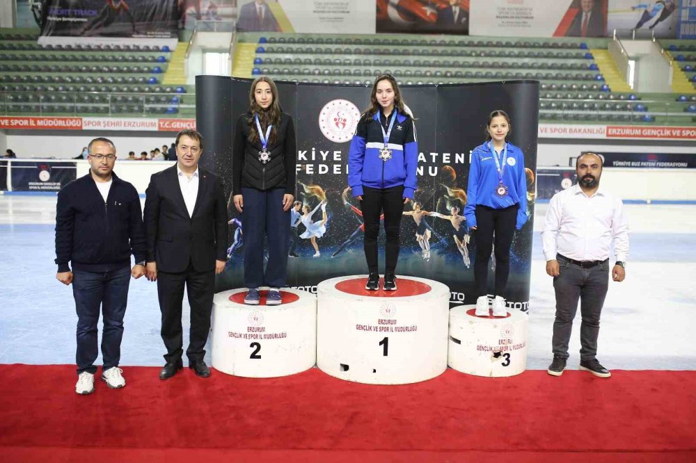 Erzurum’da Short Track Türkiye Şampiyonası Sürüyor.. Şampiyon Sporcular Belli Oldu!