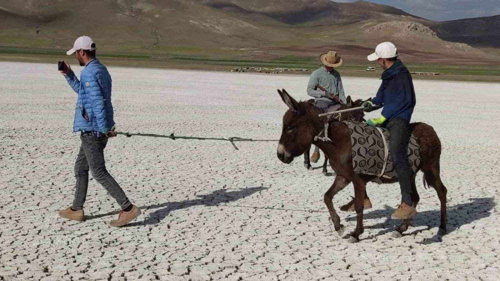 İki Yıl Önce Üzerinden Araçlar Geçen Akgöl, Şimdi Fotoğrafçıların Gözdesi Oldu