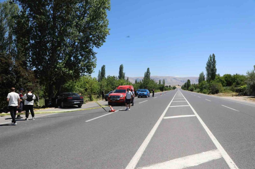 Malatya'da Otomobil Ağaca Çarptı: 2 Ölü, 4 Ağır Yaralı