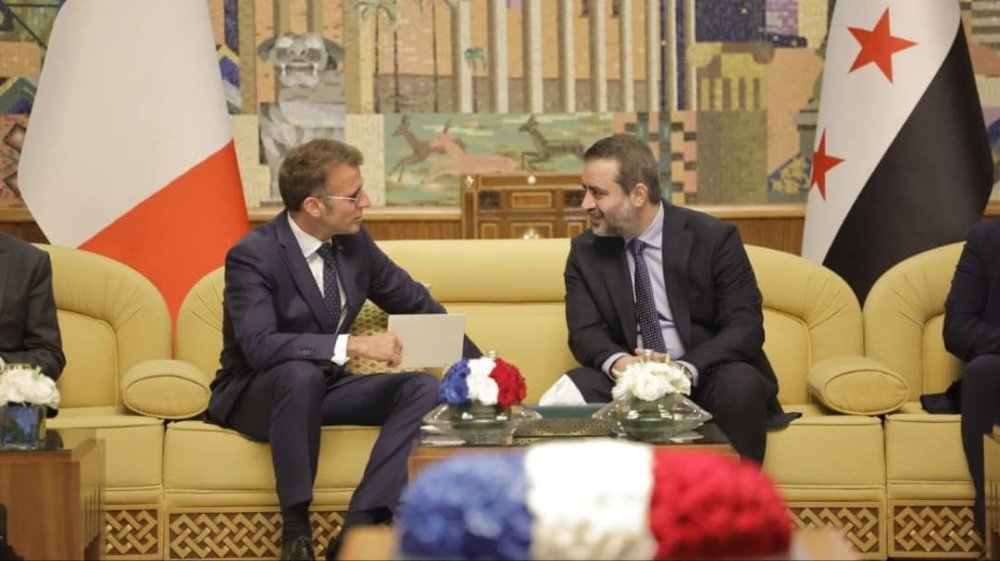 Fransa Cumhurbaşkanı Macron Suriye’de