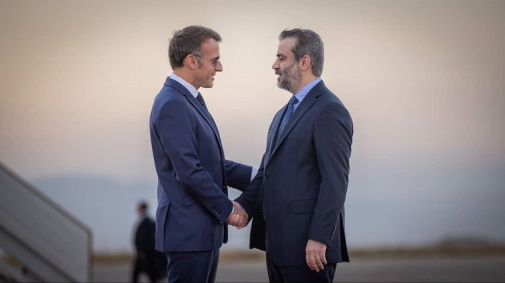 Fransa Cumhurbaşkanı Macron Suriye’de