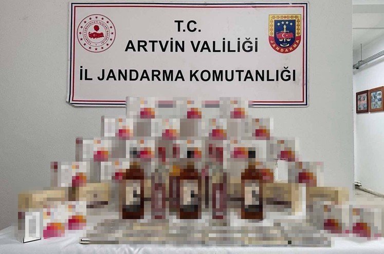 Artvin’de Jandarmadan Kaçakçılık Operasyonu