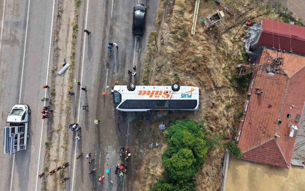 Kırıkkale’deki Otobüs Kazasında Ölen Yolcu Ve Yaralıların Kimlikleri Belli Oldu
