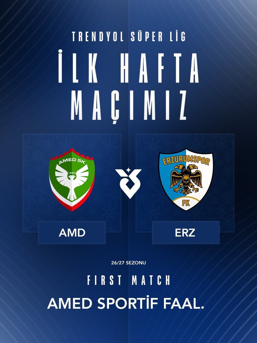 Erzurumspor’un Süper Lig Fikstürü Açıklandı.. Sezon Amedspor Deplasmanında Başlıyor!