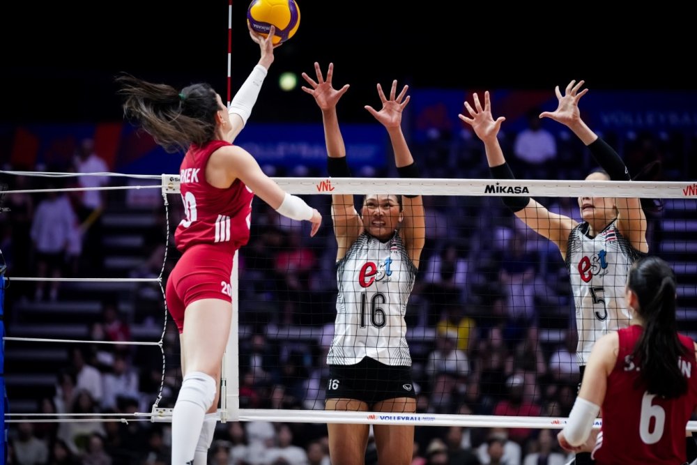 Kadın Voleybol Takımı Grup Etabını Galibiyetle Tamamladı.. Tayland'ı 3-1 Mağlup Etti!