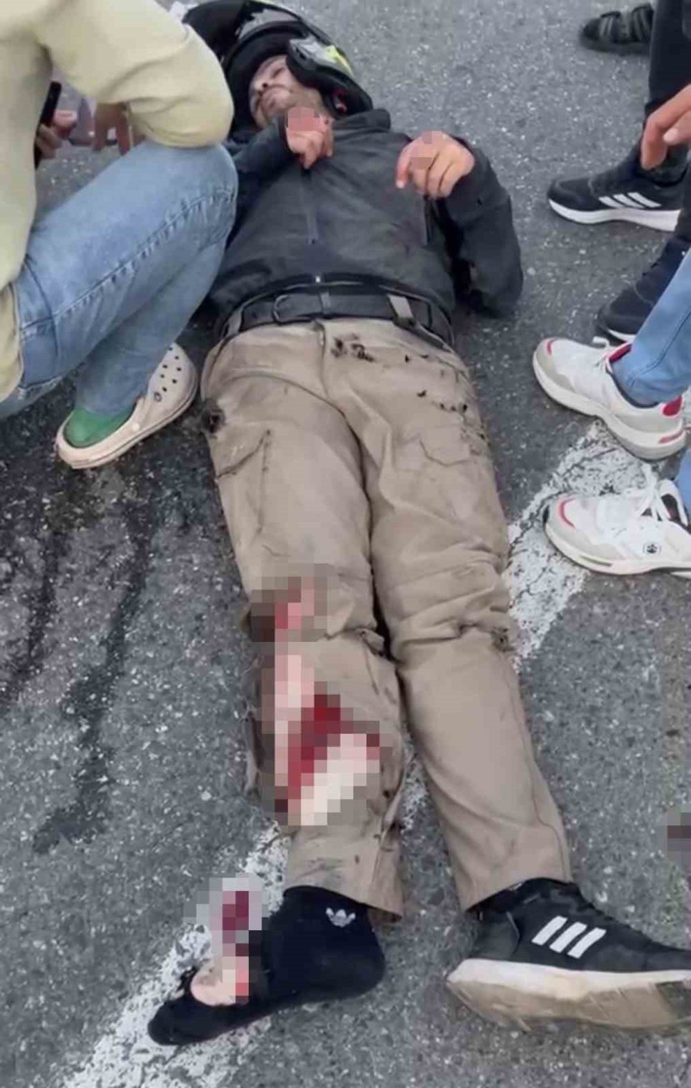 Doğubayazıt, Ağrı-Iğdır Kara Yolunda Feci Kaza.. Motosikletteki 2 Kişi Ağır Yaralandı!