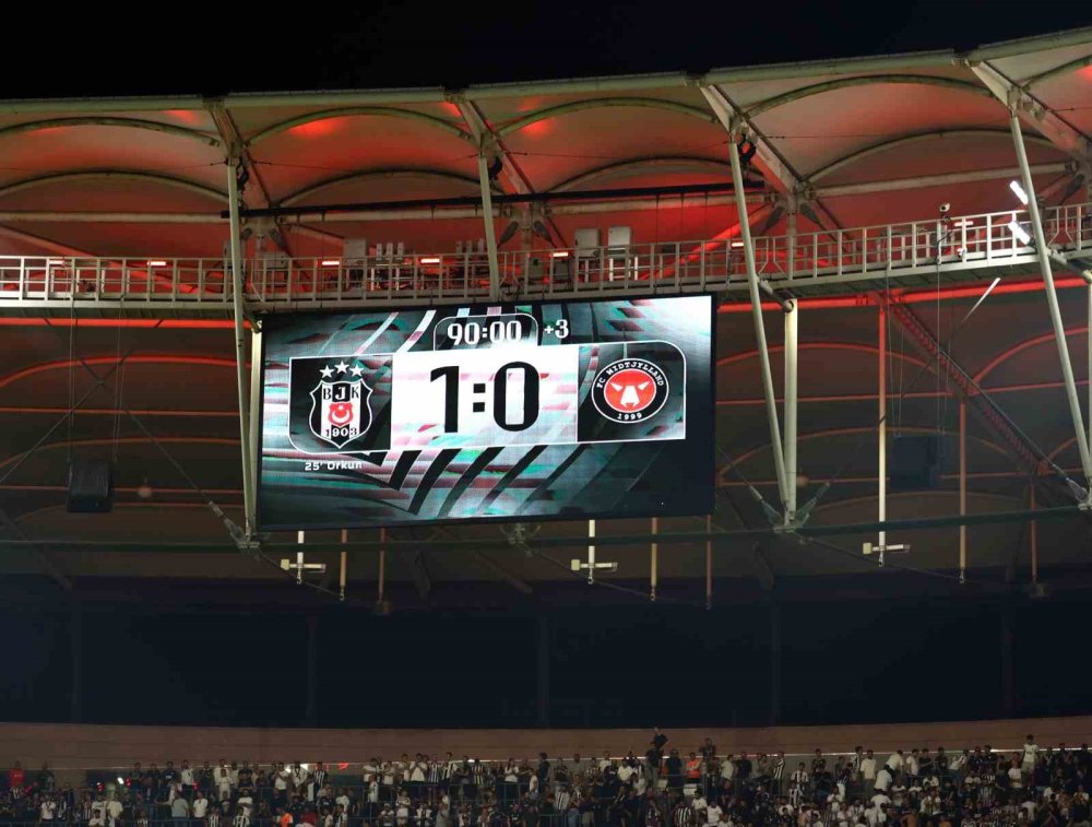 UEFA Avrupa Ligi’nde İlk Adım.. Beşiktaş Rövanş Öncesi Avantajı Eline Geçirdi!