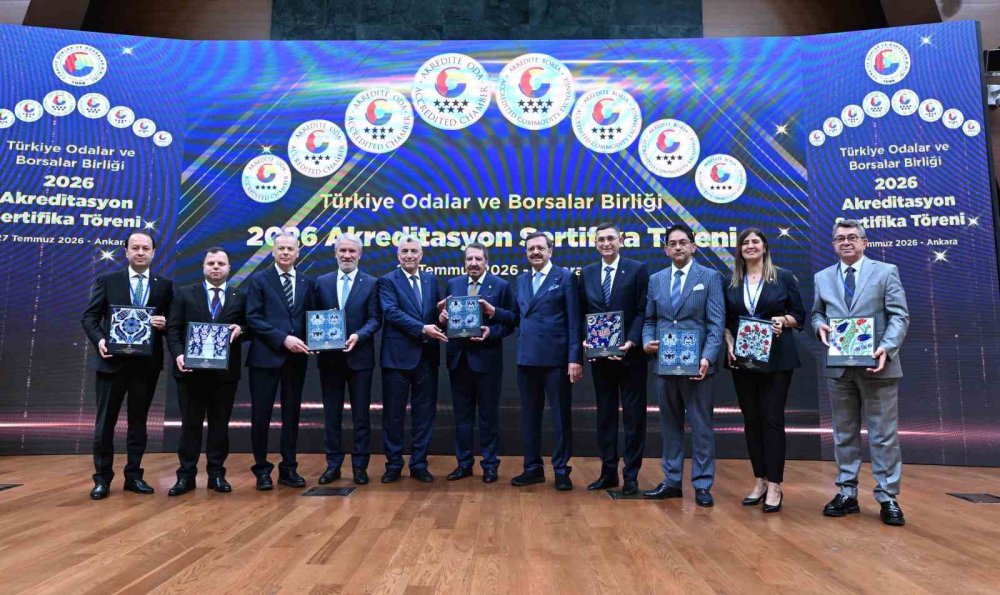 TOBB’da 73 Oda ve Borsaya Sertifika Verildi