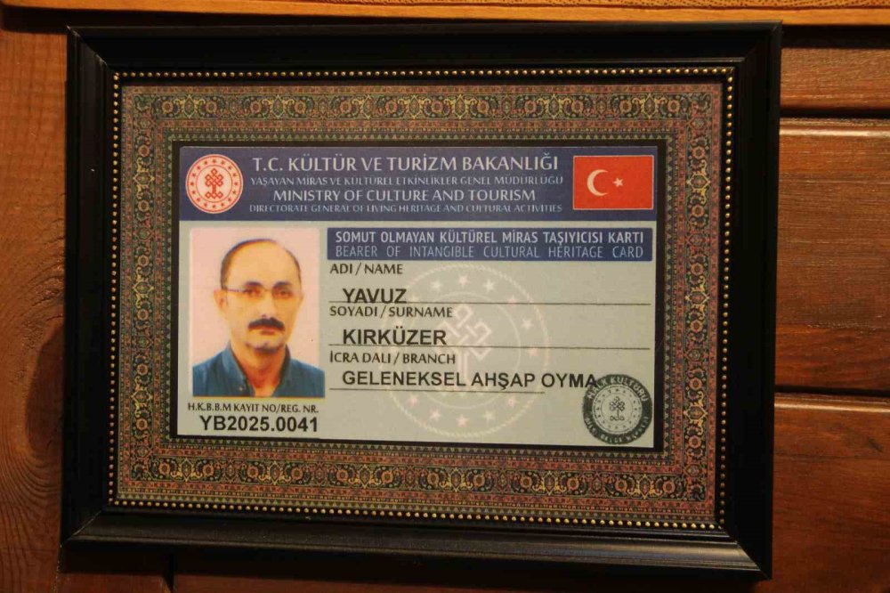 Ahşabı Sanata Dönüştüren Usta.. Erzurum’da Geleneksel Oymacılığı Yaşatıyor!
