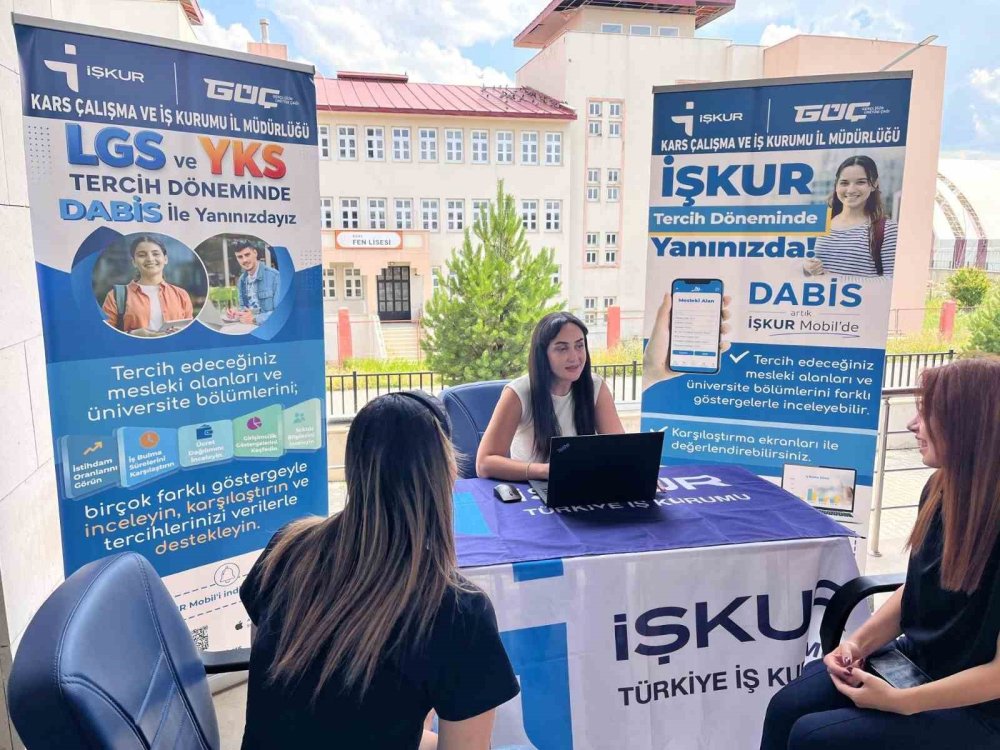 Tercih Döneminde Kurumlardan Adaylara Destek.. Kars’ta DABİS Hizmete Sunuldu!