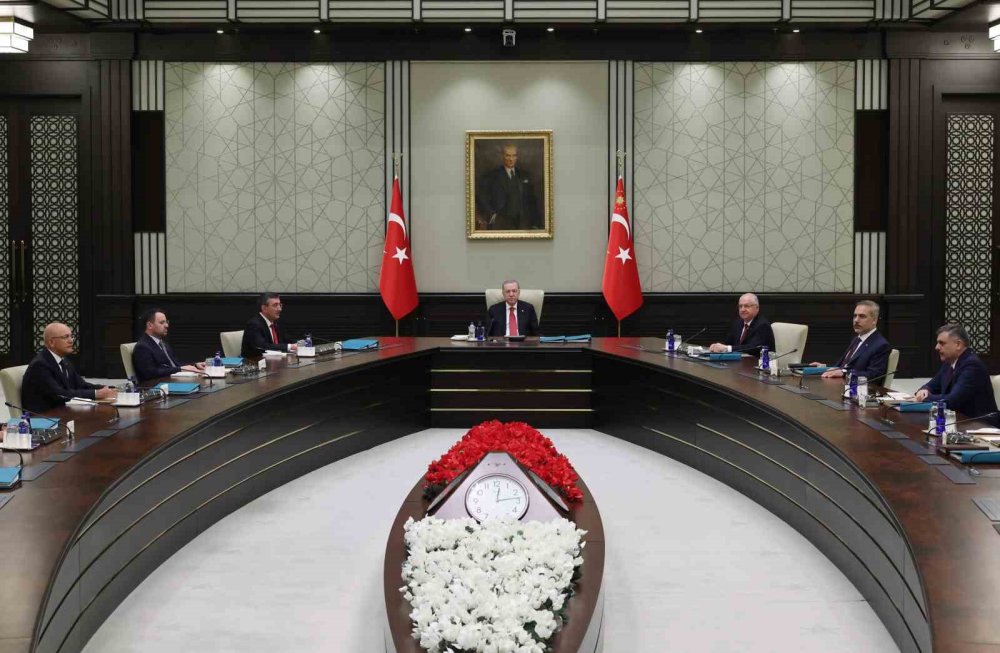 Cumhurbaşkanı Erdoğan Başkanlığında Gerçekleştirilen Yüksek Askeri Şura Toplantısı Sona Erdi.